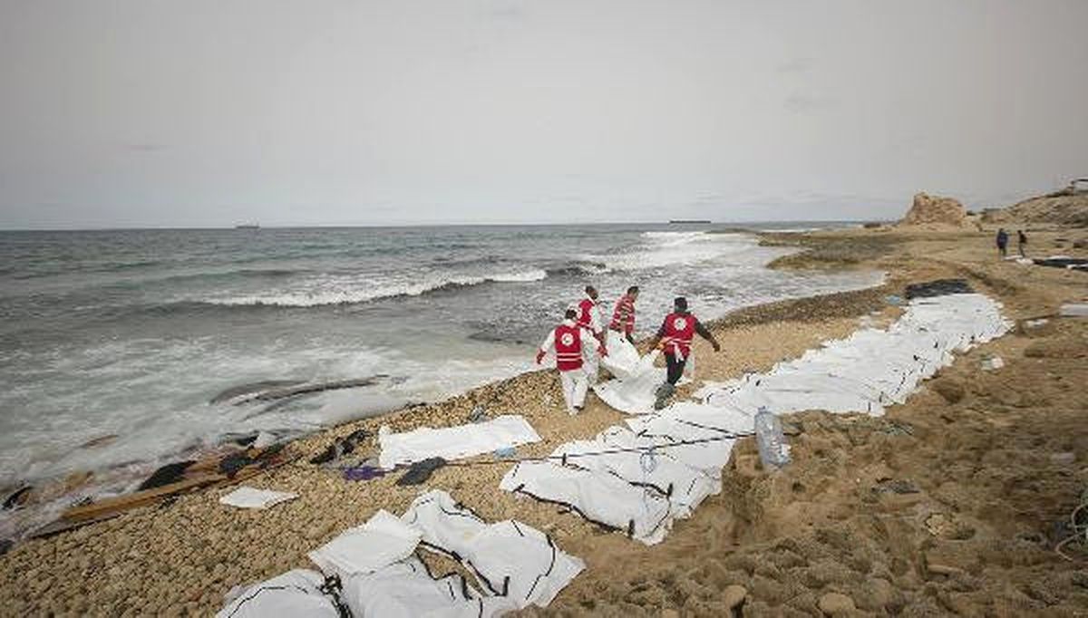 Libya'da 74 Sığınmacının Cansız Bedeni Karaya Vurdu