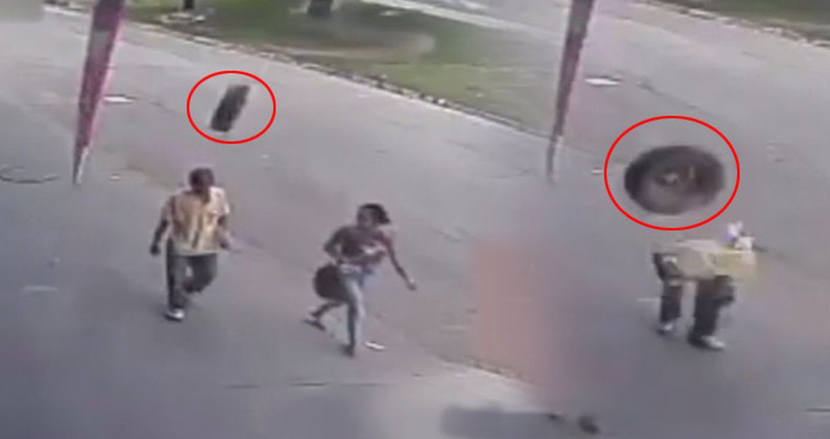 Talihsiz Kaza! Otoyoldan Fırlayan Lastik Kafasına Çarptı!