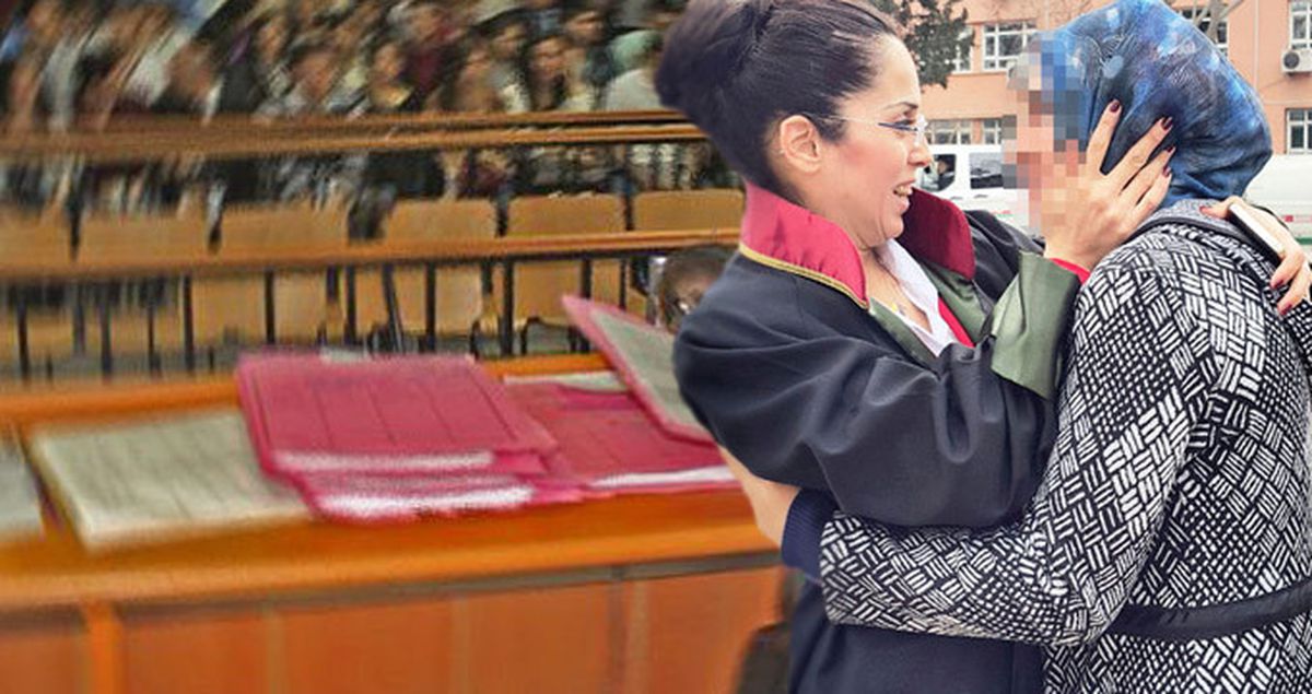 Tecavüze Uğrayan Şizofreni Hastası Genç Kız, Mahkemede Avukatın Arkasına Saklandı
