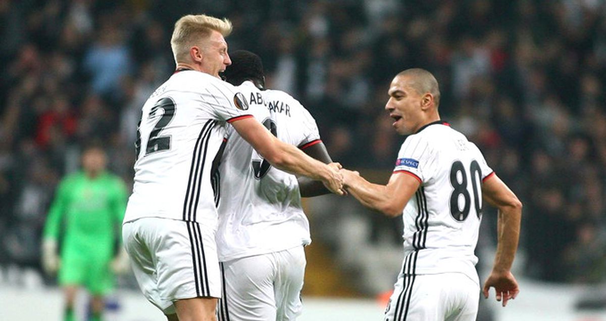 Avrupa Ligi'nde Beşiktaş, Hapoel Beer Sheva'yı 2-1 Yendi ve Tur Atladı