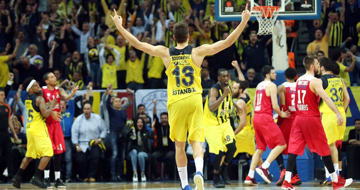 Euroleague'de Fenerbahçe, Olympiakos'u 67-64 Yendi