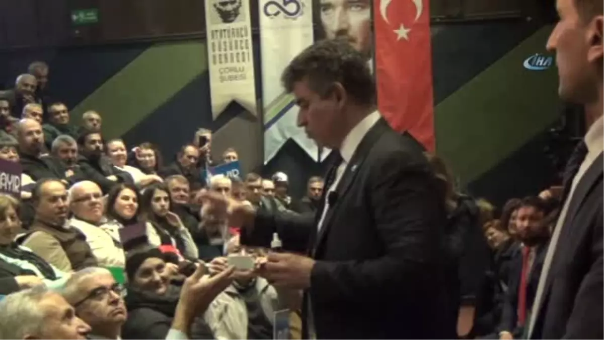 Tekirdağ) - Feyzioğlu'ndan Yeni Anayasaya Zehir Benzetmesi