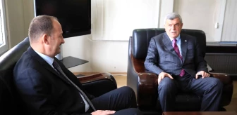 Başkan Karaosmanoğlu'ndan, Başiskele Kaymakamı'na Ziyaret