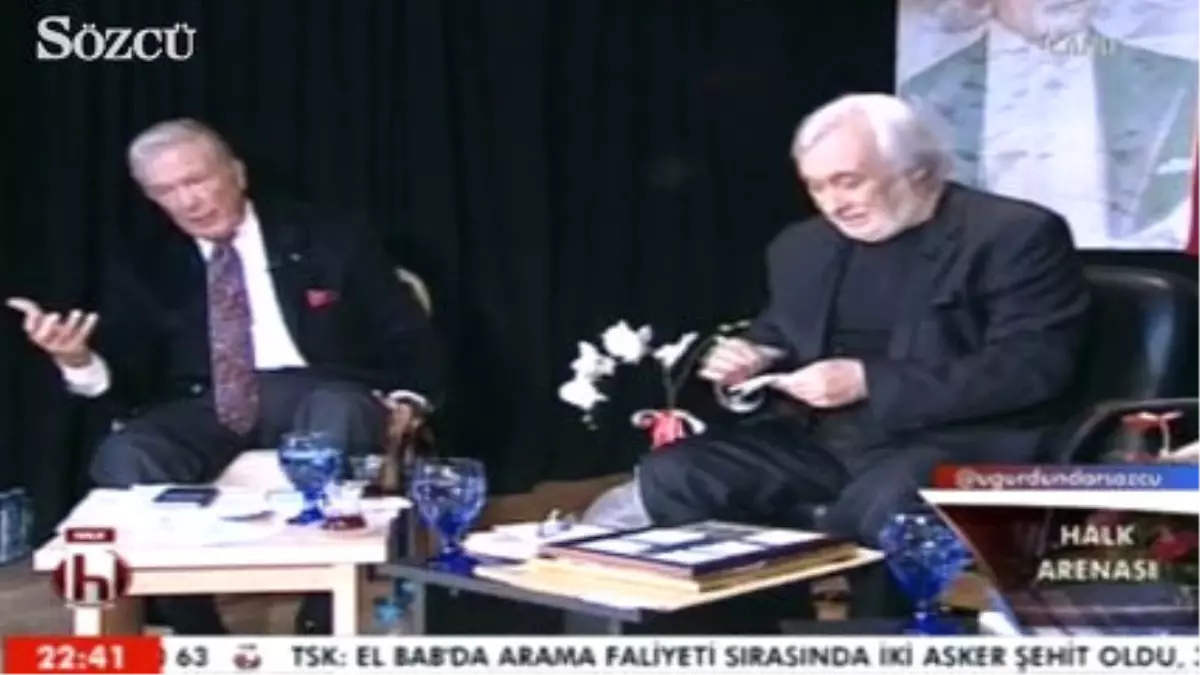 Halk Arenası'nda Nihat Doğan'ı Böyle Tiye Aldılar