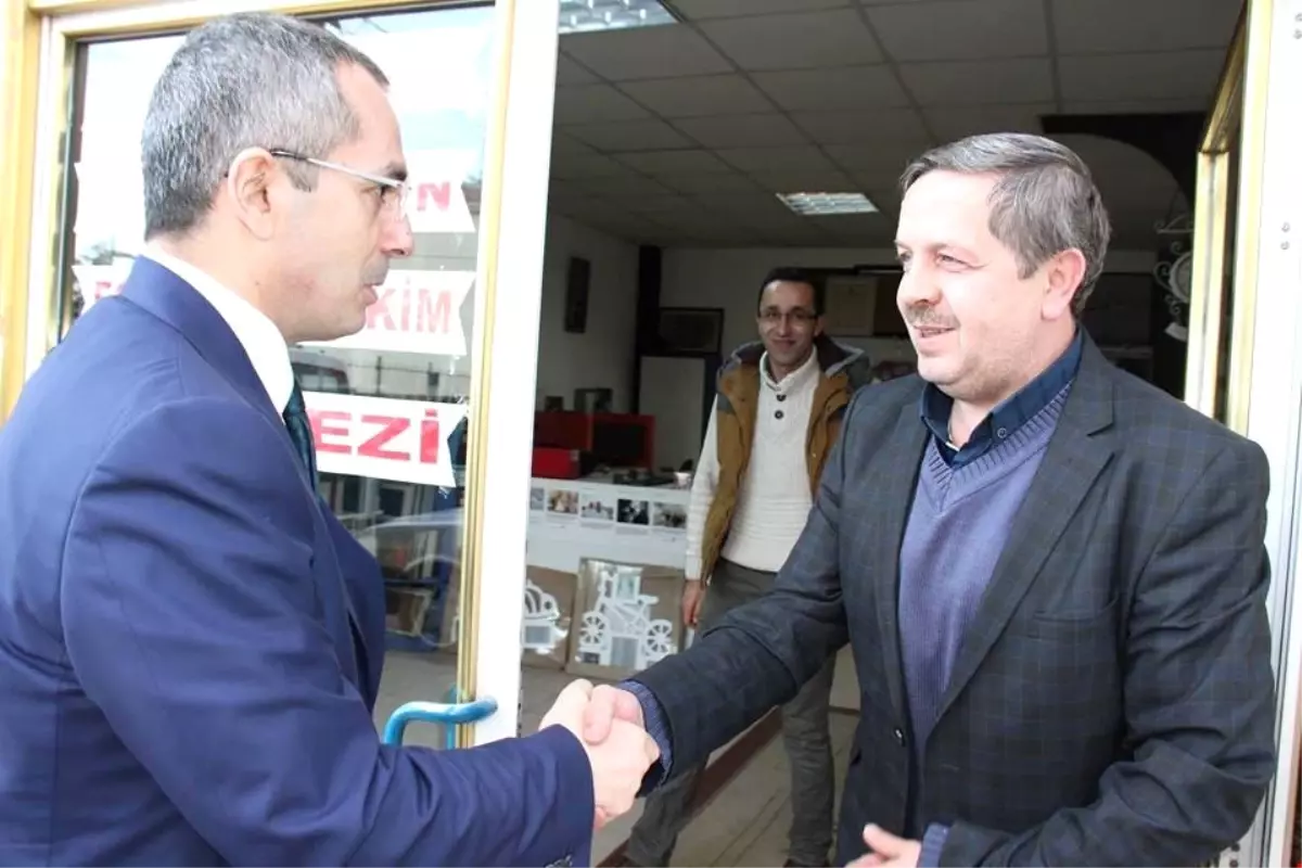 Kaymakam Pişkin'den Basın Mensuplarına Ziyaret