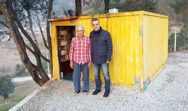 Büyükşehir'den Barakada Yaşayan Yaşlı Adama Yardım Eli Büyükşehir'den Barakada Yaşayan Yaşlı Adama Yardım Eli