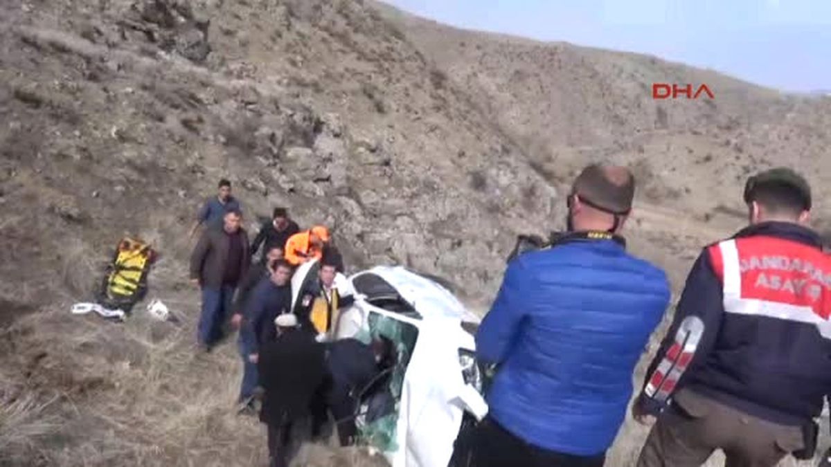 Aksaray Ürücü Otomobiliyle, 200 Metrelik Uçuruma Yuvarlandı