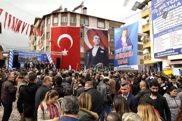 Başkan Çerçioğlu, Karacasu'da Temel Attı, Müjde Verdi