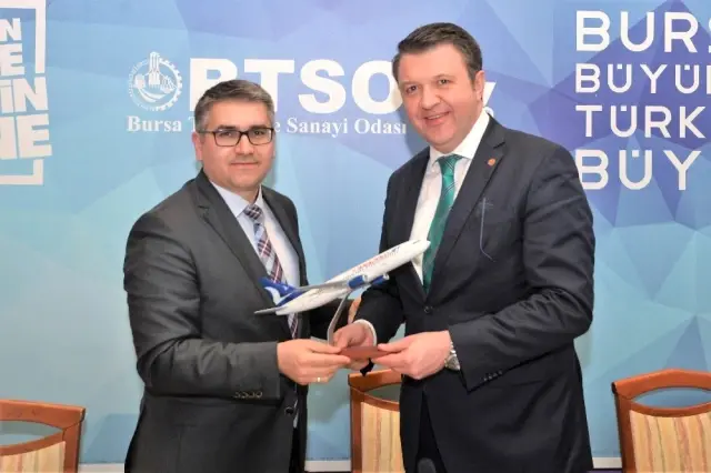 Btso ile Anadolujet'ten Güç Birliği Btso ile Anadolujet'ten Güç Birliği