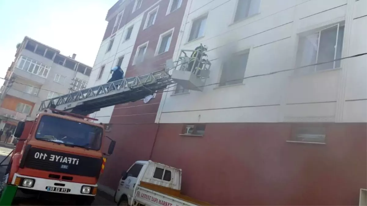 Tekirdağ'da Korkutan Yangın