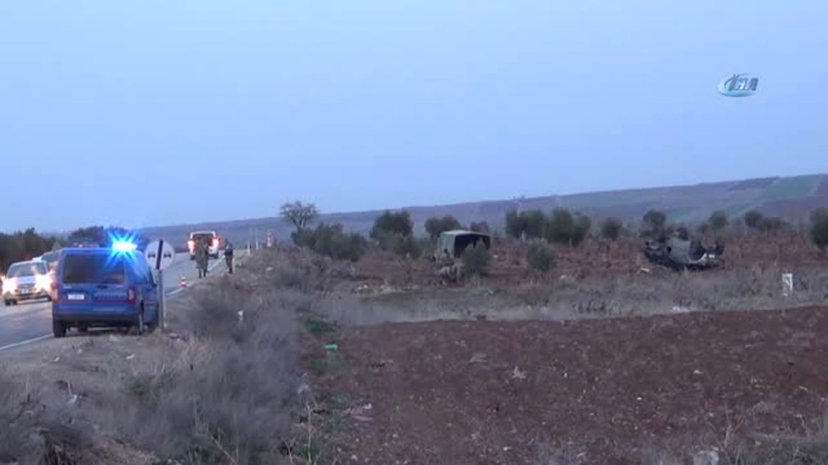 Zırhlı Kobra Aracı Devrildi: 3 Asker Yaralı