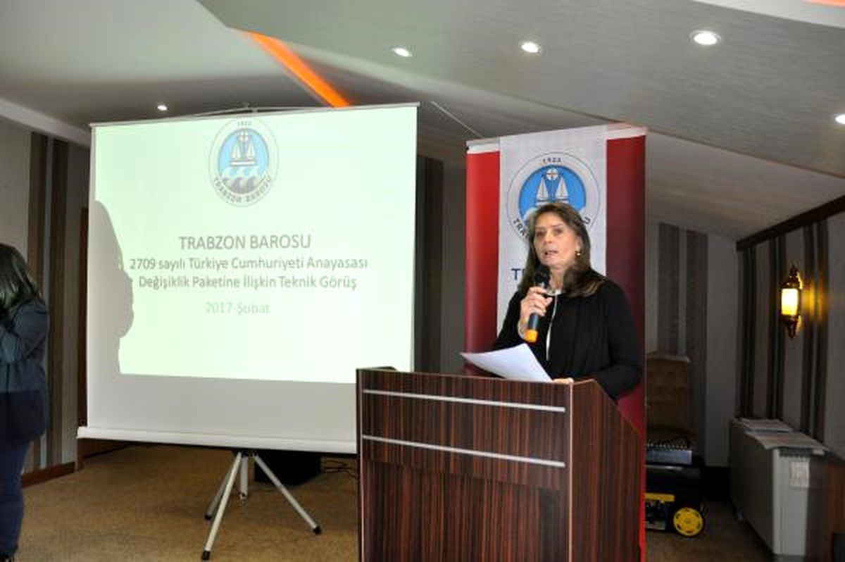 Trabzon Barosu Başkanı: Kuvvetler Ayrılı İlkesi İşlevsiz Hale Gelir