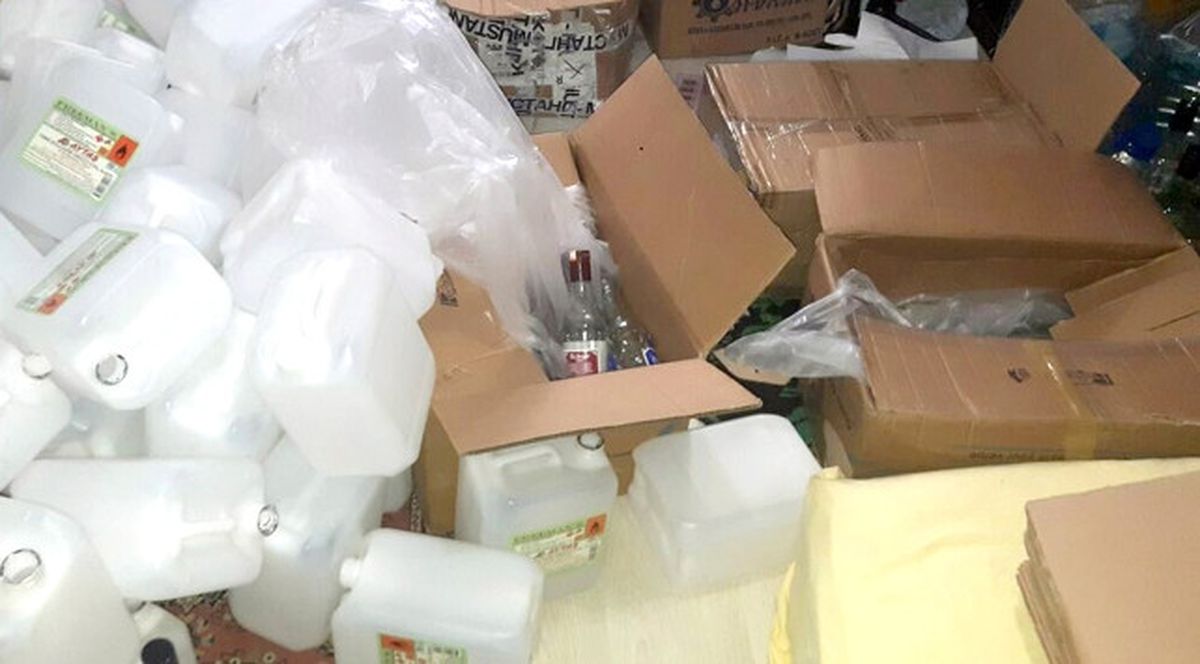 Ataşehir'de 1 Milyon Lira Değerinde Sahte İçki Ele Geçirildi
