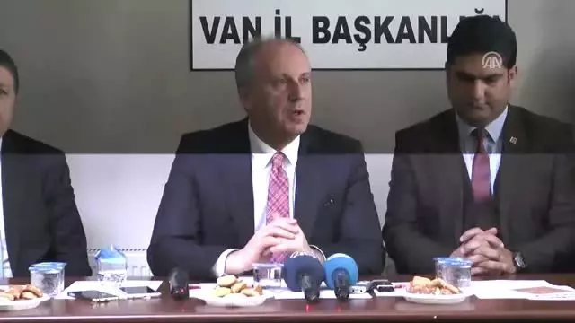 CHP Heyeti Van'da CHP Heyeti Van'da