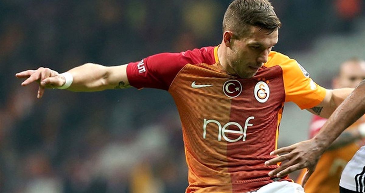 Galatasaray, Lukas Podolski'nin Japonya'ya Transfer Olacağını Duyurdu