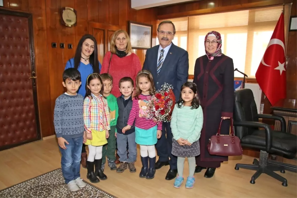 Başkan Şahin Öğrencilere Bafra'yı Anlattı
