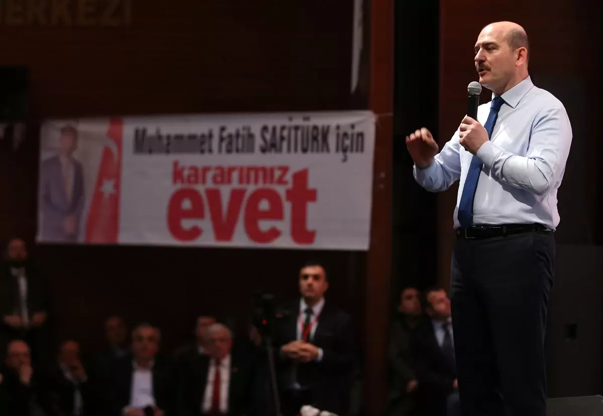 İçişleri Bakanı Soylu Açıklaması