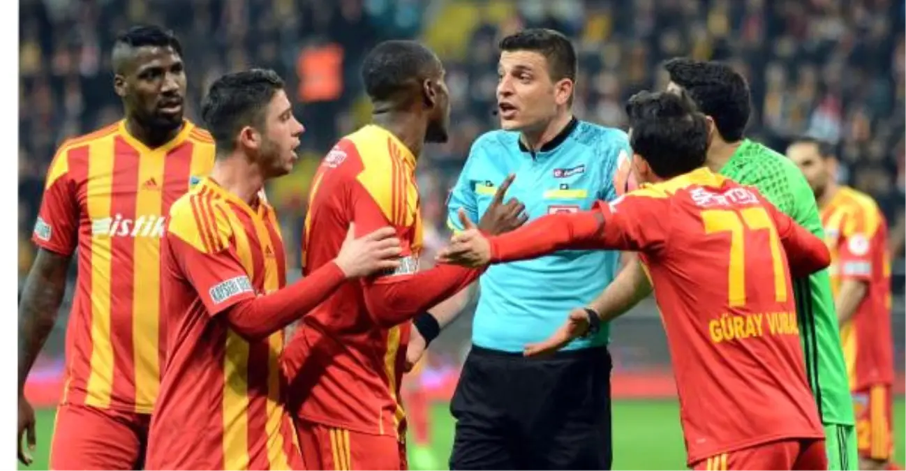 Kayserispor'dan Hakeme Tepki