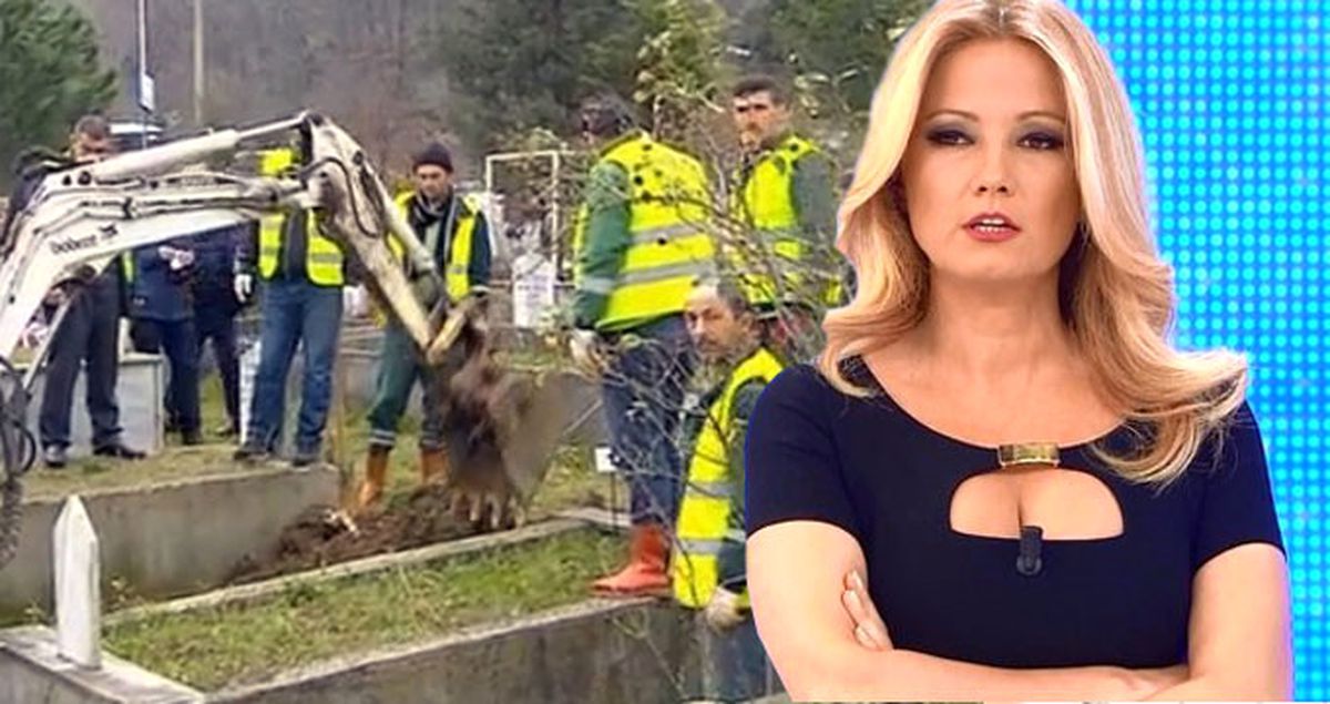 Müge Anlı'nın Programında Mezarların Açılması Canlı Yayınlandı