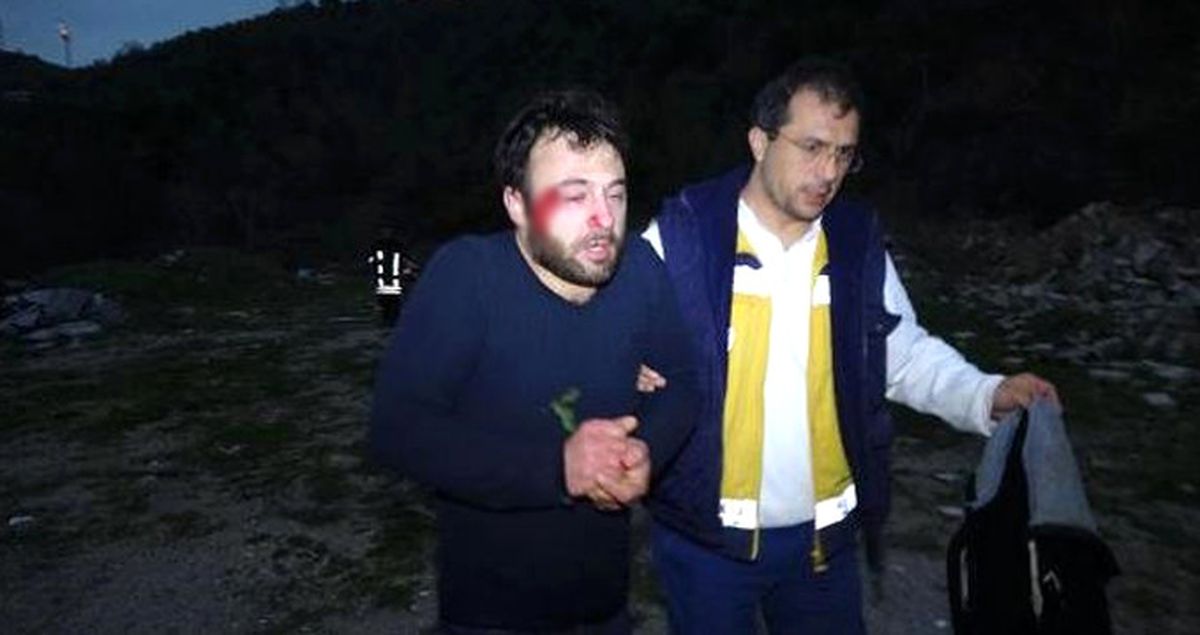 Su Kuyusuna Düşen Genci, Çevredeki Vatandaşlar Kurtardı