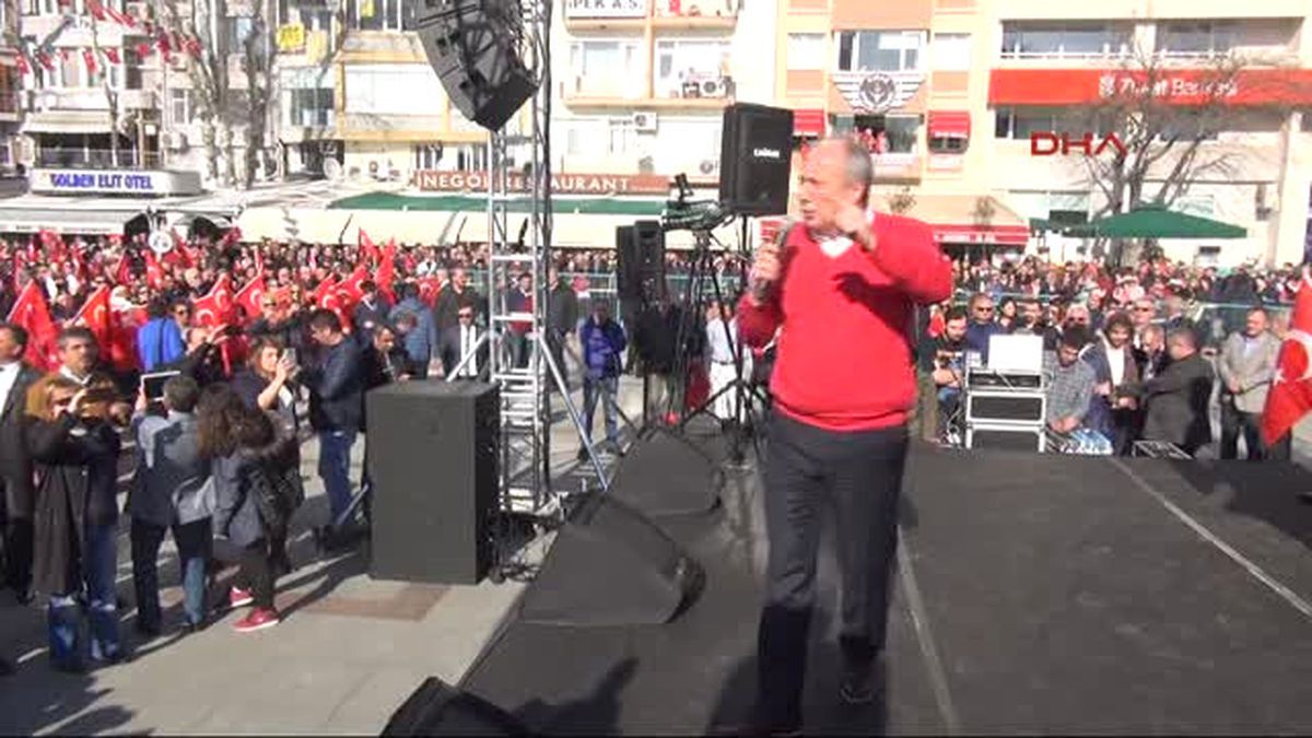 CHP'li İnce: Hayır Diyene Terörist Diyen Terbiyesizdir (2)