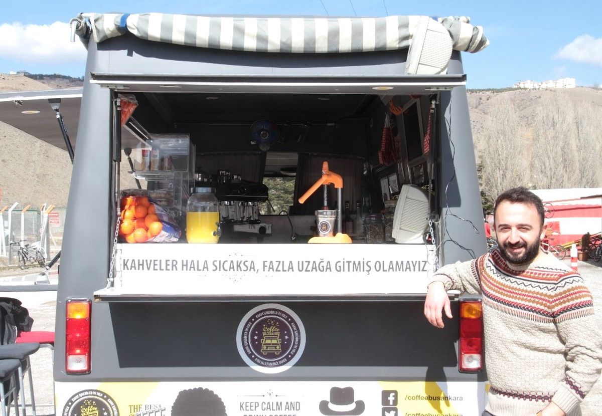 Başkent'in Seyyar Kafesi Kapı Numarasına Takıldı