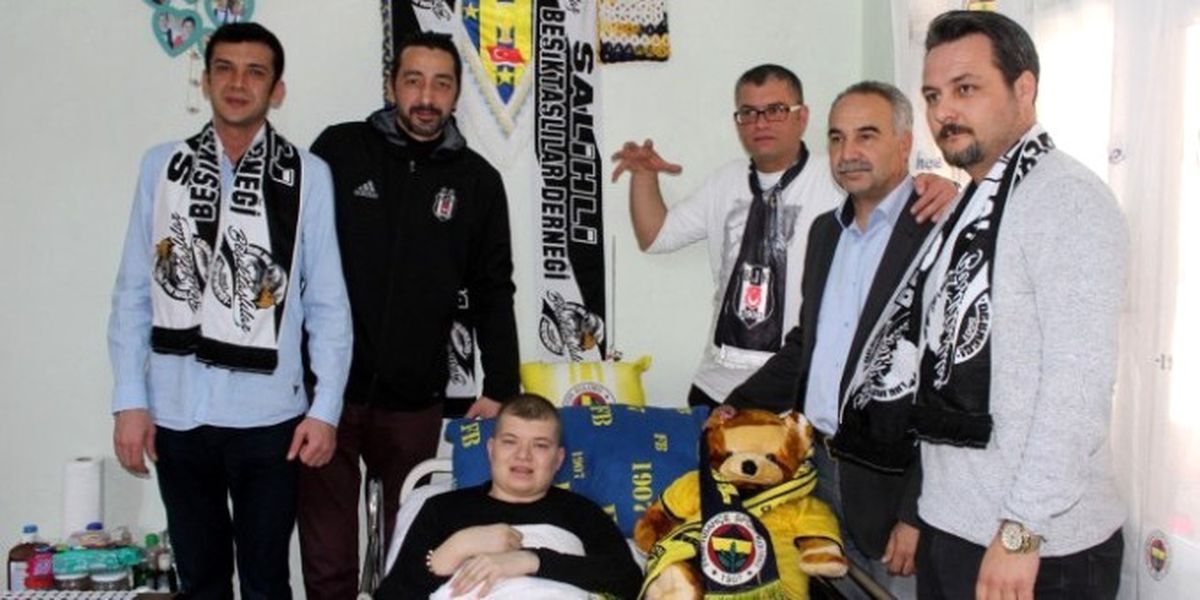 Fenerbahçeli Gencin Tedavi Masraflarını Beşiktaşlılar Üstlendi