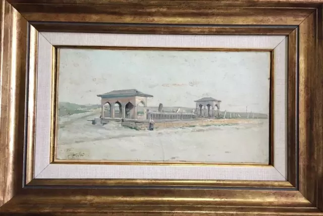 Edirne Hacılar Ezanı Yolu' İsimli Yağlı Boya Resim Edirne'ye Kazandırıldı