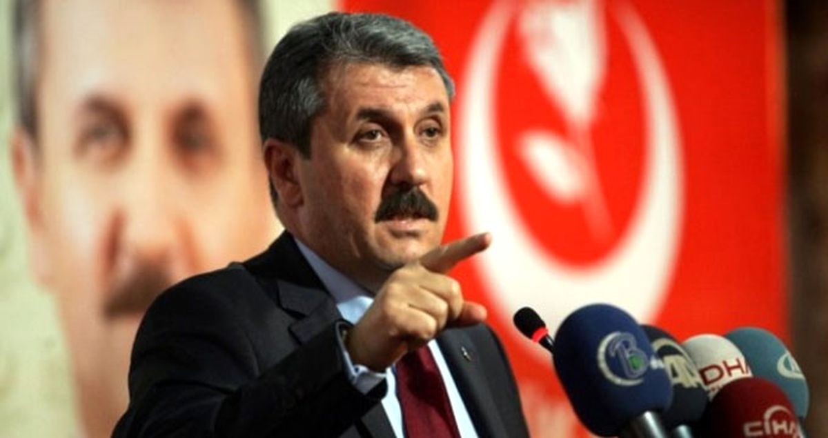 Mustafa Destici BBP'nin 'Hayır' Oyu Kullanacağı Yönündeki Haberleri Yalanladı
