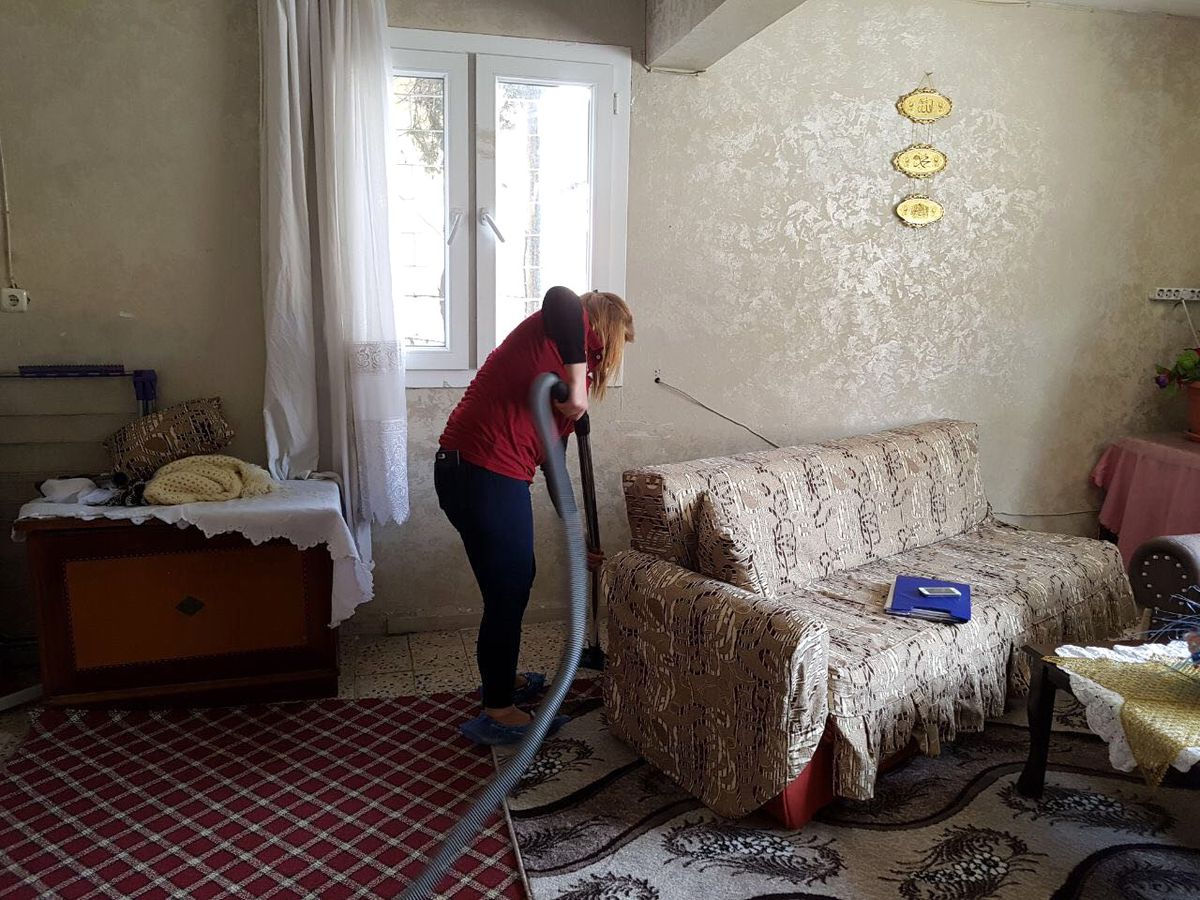 Evde Bakım Ekibiyle 1158 Haneye Hizmet Ulaştırıldı