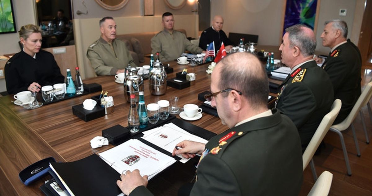 Hulusi Akar'ın ABD'yi YPG Konusunda Uyardığı 3'lü Zirveden Yeni Fotoğraflar