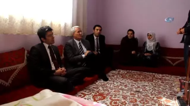 Kaymakam Öztürk'ten Engelli Aileye Ziyaret