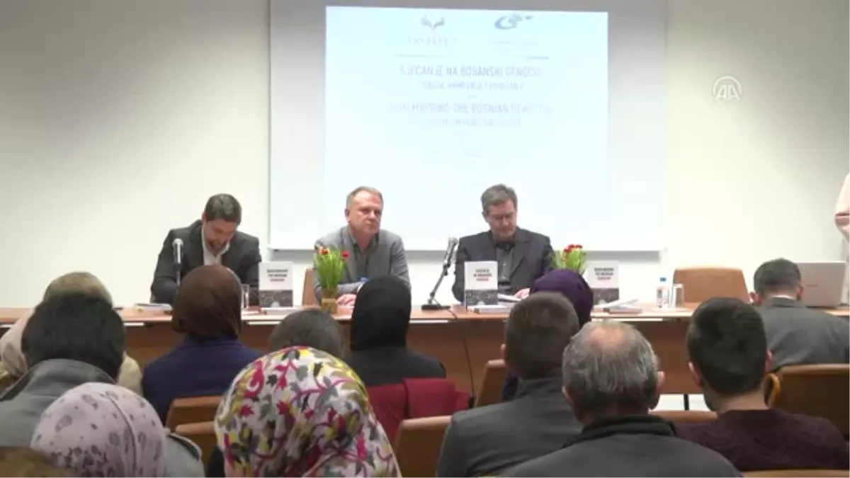 Bosna Soykırımını Hatırlamak' Saraybosna'da Tanıtıldı