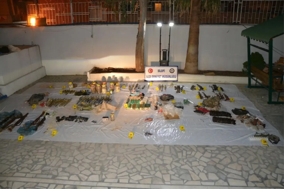 Şırnak'ta PKK'nın Mühimmat Deposu Bulundu