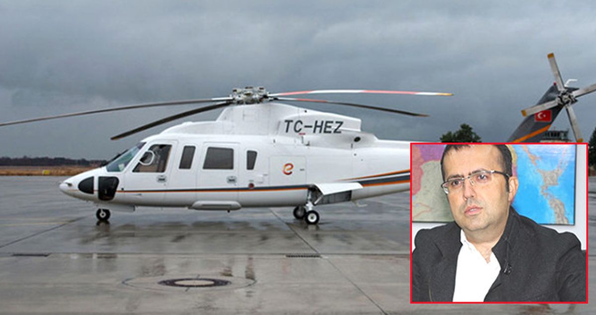 Eczacıbaşı Yapı Grubu'na Ait Helikopter Düştü