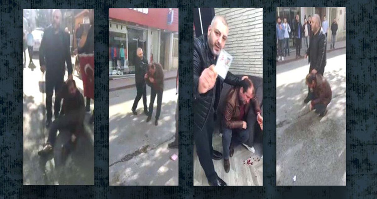 FETÖ'den Atılan Eski Emniyet Müdürünü Sokak Ortasında Dövdüler