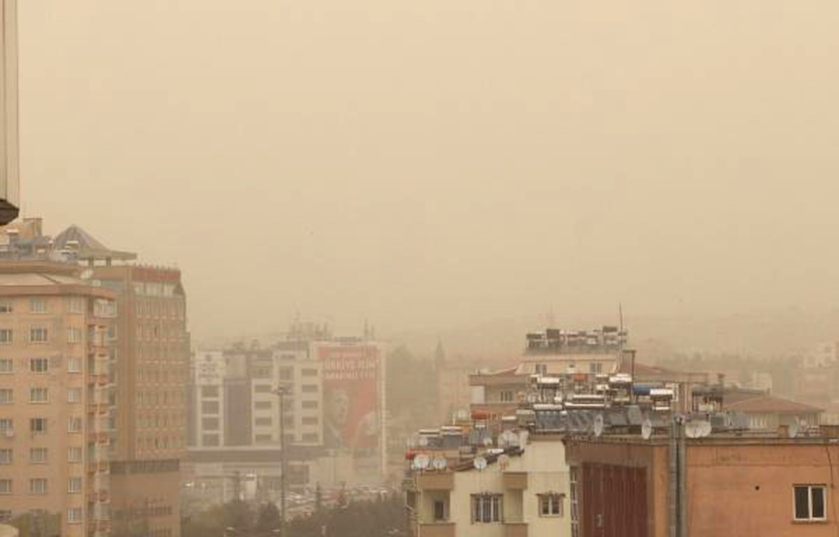 Gaziantep'i Toz Bulutu Kapladı