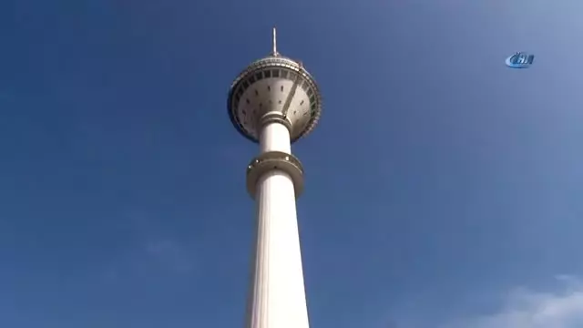 Helikopterin Çarptığı Kule Böyle Görüntülendi Helikopterin Çarptığı Kule Böyle Görüntülendi