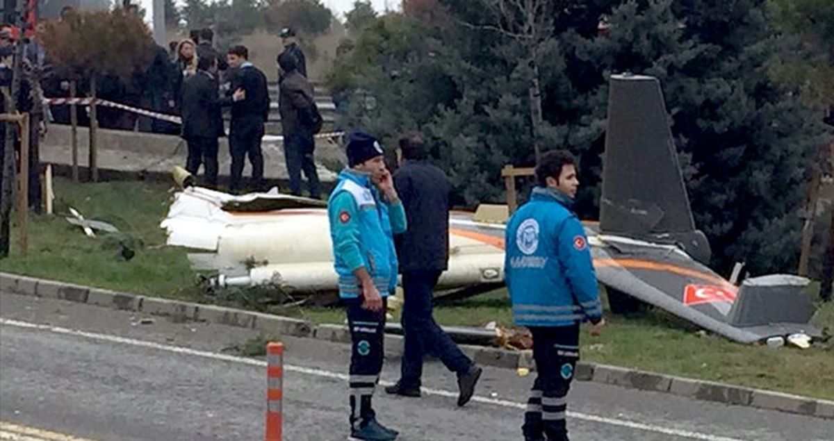 İstanbul'da Düşen Helikopter Eczacıbaşı'na Ait Çıktı!
