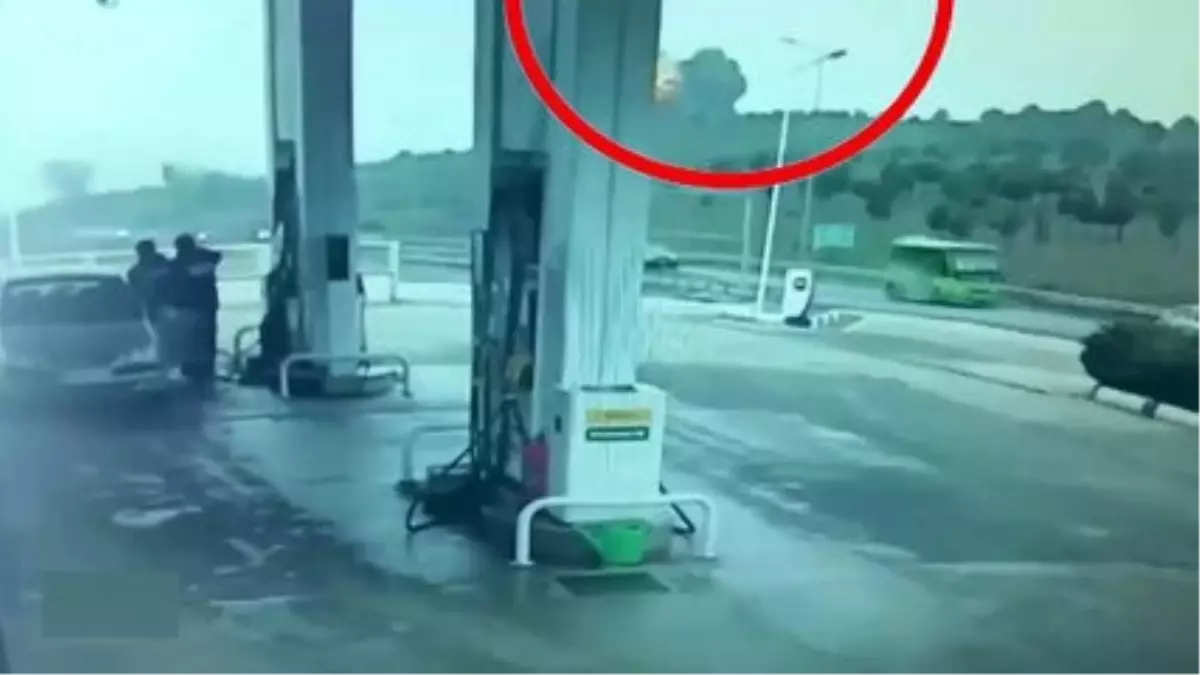 İstanbul'daki Helikopterin Düşme Anı Kamerada