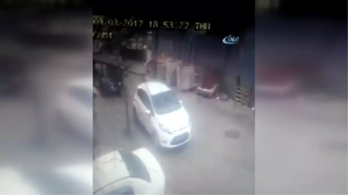 Kartal'da Plaka Hırsızlığı Kamerada