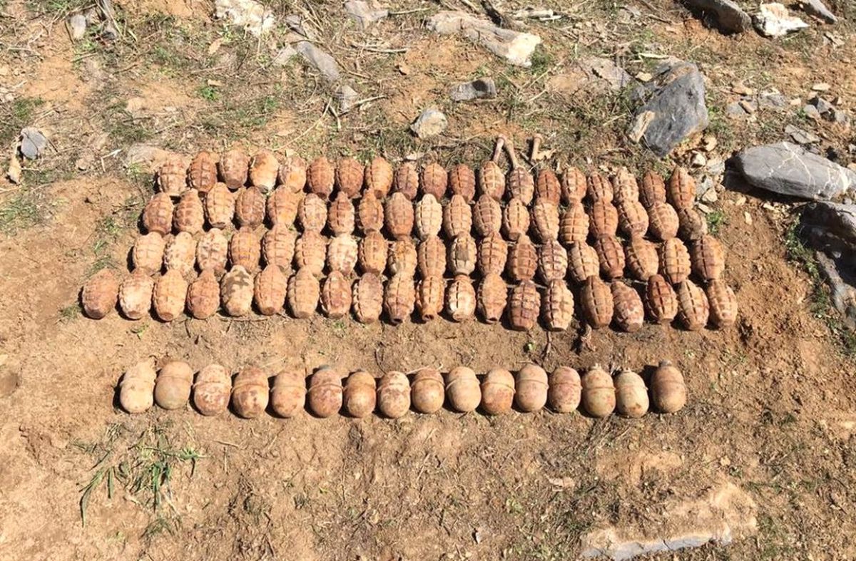 Batman'da PKK'nın Zulası Patlatıldı! 93 El Bombası Ele Geçirildi