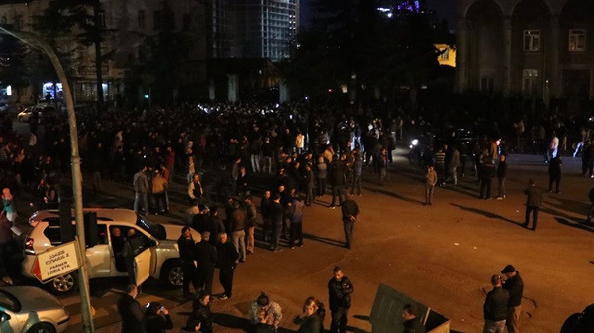 Batum'daki Polis Karşıtı Gösteri Sona Erdi