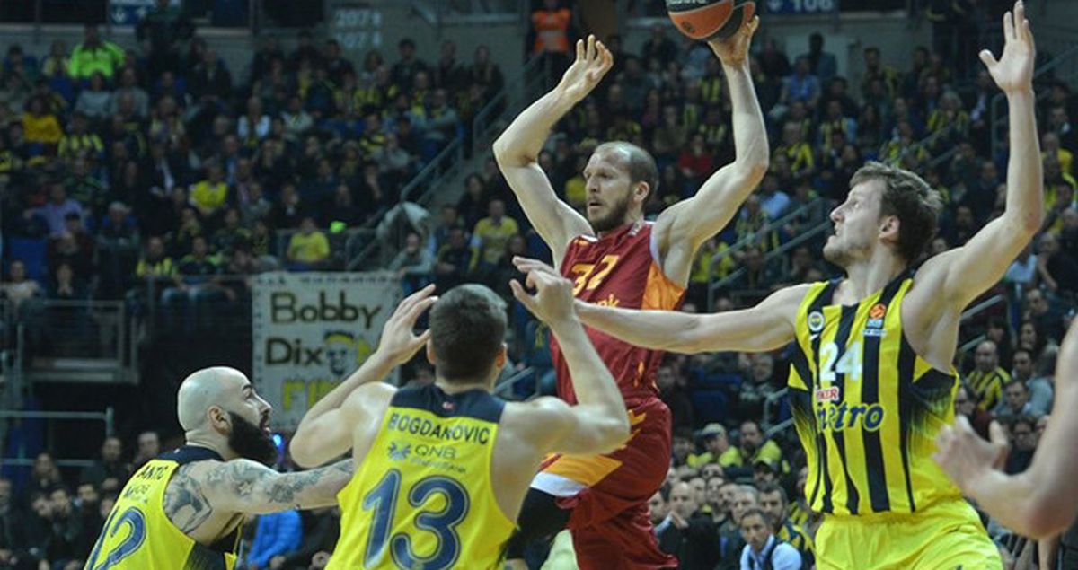 Galatasaray Odeabank, Fenerbahçe'ye 79-75 Yenildi
