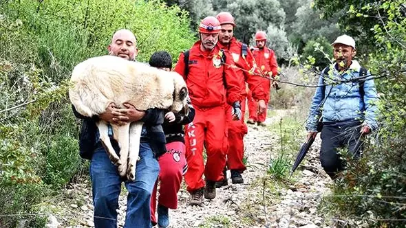 Kayalıklarda Mahsur Kalan