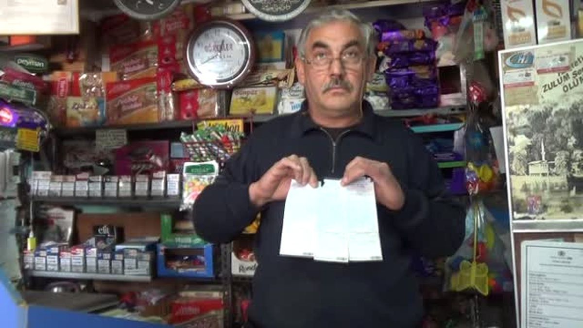 Denizli'de Bakkala 10 Bin TL'lik Su Faturası Geldi