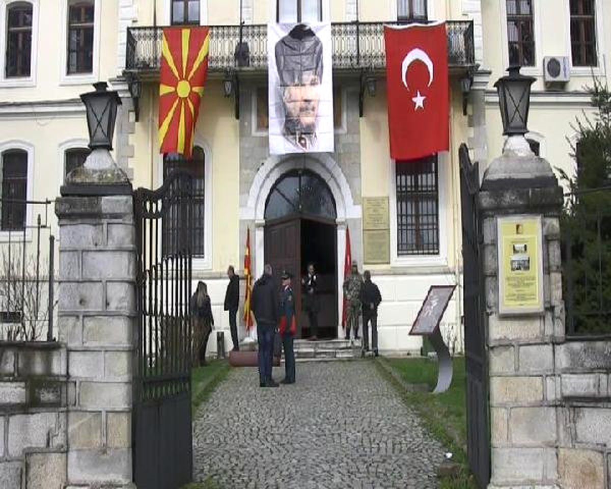 Atatürk'ün Manastır Askeri İdadisi'nden Mezuniyetinin 118'inci Yıldönümünde Anma Töreni