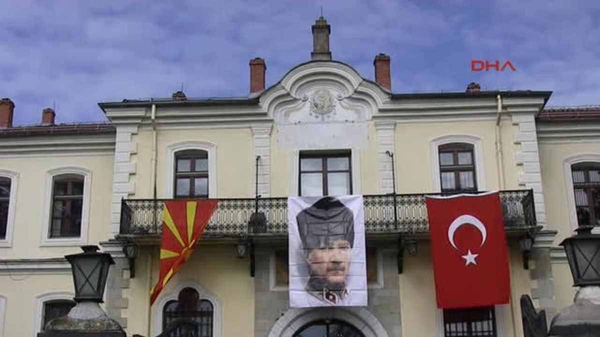 Atatürk'ün Manastır Askeri Idadisi'nden Mezuniyetinin 118'inci Yıldönümünde Anma Töreni