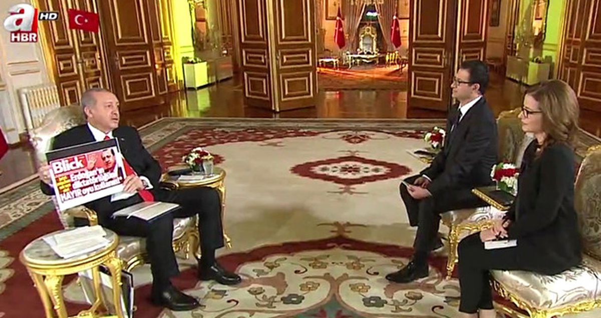 Erdoğan, Avrupa'nın 'Hayır' Kampanyasını Canlı Yayında Belgeledi