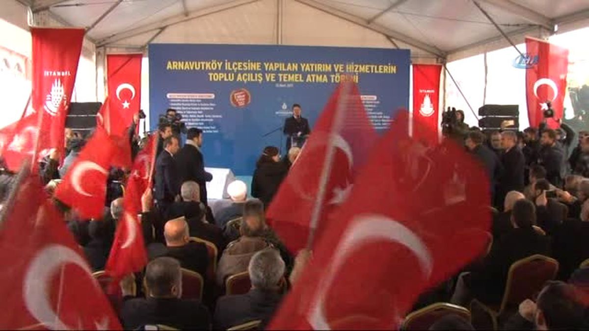Kadir Topbaş: 'Arnavutköy Projeler Sonunda 4 Tane Raylı Hatla Buluşmuş Olacak'